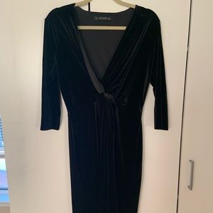 Zara Velour Dress